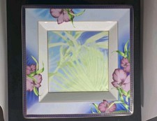 Plat Carré en Porcelaine de Rosenthal Collection Versace Jungle, Motif Tropical