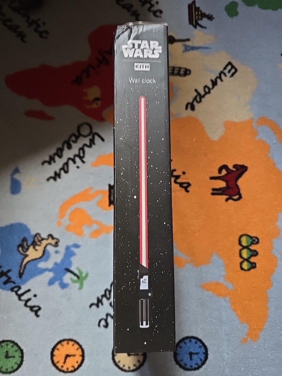Kith x Star Wars Darth Vader Black Wall Clock | eBay
