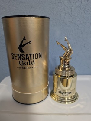 Milestone Sensation Gold Eau de Parfum Spray 3.4 fl oz Regular Size New