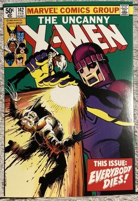 Postcard - Marvel Comics X-Men #142 Cover - PC221