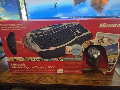 Microsoft  Wireless Optical Desktop Pro Keyboard/ Mouse New