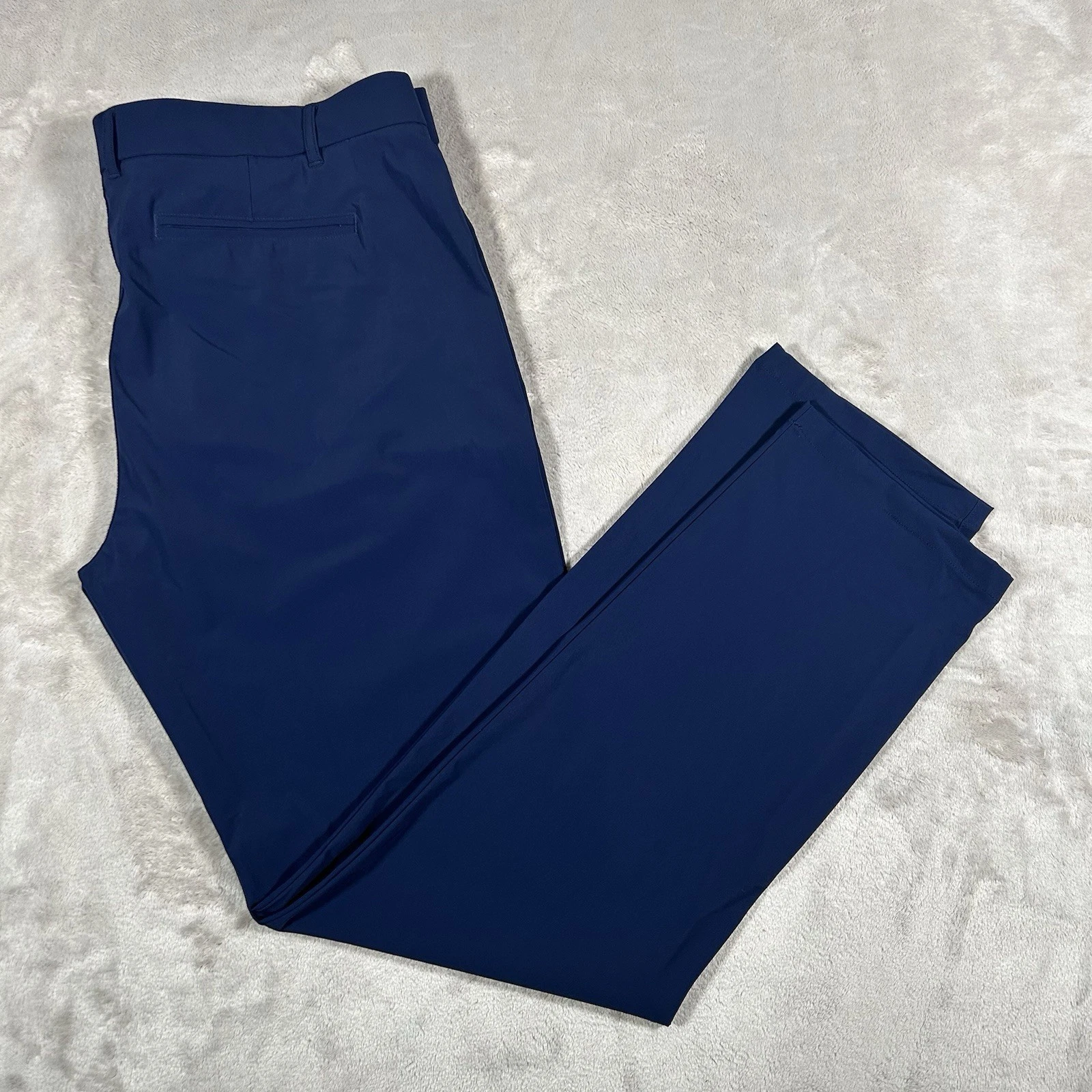 Greyson Pants Mens 38x32 Blue Stretch Golf Casual Lightweight Performance EUC