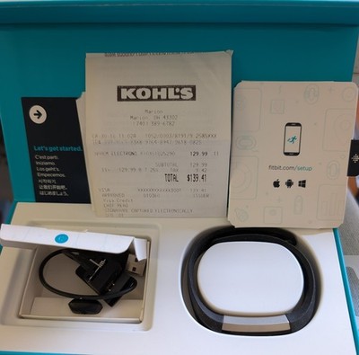 2016 Fitbit Tracker Size Large In Original Box