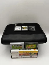 Black Nintendo DS Lite Console USG-001 W/Games Case Stylus Adult Owned Fast Ship