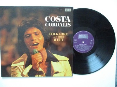 LP - COSTA CORDALIS - FOLKLORE AUS ALLER WELT '' WASHED '' #H03#