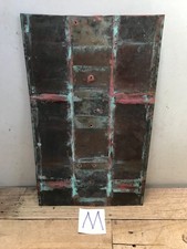 Sheet Copper 18" x 11" Natural Patina Colors Verdigris gauge 24 M 