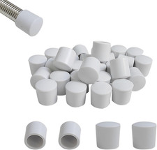 20 PCS Door Stop Caps, Door Stopper Tips Caps, 0.39 Inch Door Stopper Replacemen