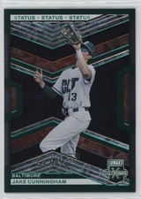 2023 Panini Elite Extra Edition Green Status 47/499 Jake Cunningham #114 0ud4