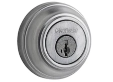 Kwikset SmartKey Satin Chrome Single Cylinder Deadbolt – Model 980 (Grade 1)