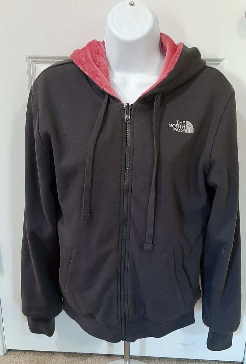 トップス THE NORTH FACE REVERSIBLE ZIP HOODIE North Face Full Zip Reversible Sweatshirt Heavy Size Small