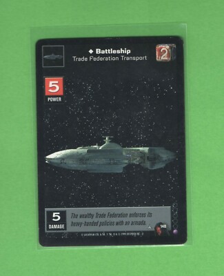 Young Jedi - Menace of Darth Maul - #140 - Battleship Trade Federation Transport