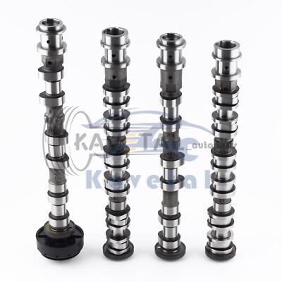 Set of 4 Engine Camshaft For 2016-2024 Jeep Wrangler Dodge Chrysler Ram 3.6L V6