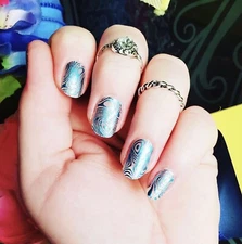 Color Nail Polish Strips, 16ct. Mystery Print   READ DESCRIPTION BELOW😁