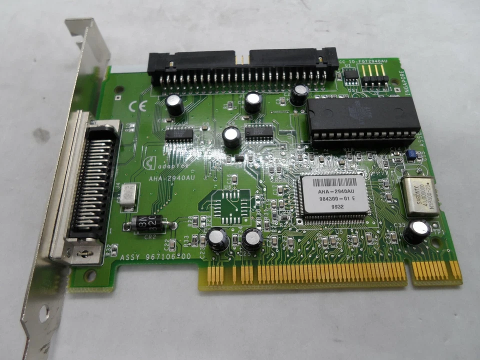 Adaptec Controller Card aha-2940au PCI SCSI Adapter Card 984300-01 967106 00 - Image 4 of 4