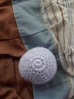 Light Purple Handmade Amigurumi Crocheted Ball — photo 5