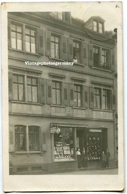 K8667 photo 20s old professions watchmaker business Heidelberg J Nissen advertising