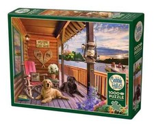 Welcome to the Lake House 1000 Piece Jigsaw Puzzle Cobble Hill New