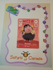 Eunice #081 Animal Crossing Amiibo Card Au...