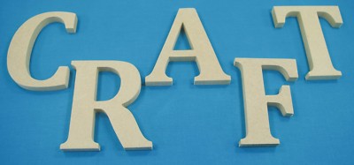 Holzbuchstaben und Zahlen-MDF-Cambria Schrift-Namen-Ladenaufsteller-Hochzeit-Basteln-Kunst