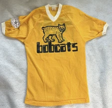 Vintage 1984 Cy Fair Bobcats All Star Baseball Jersey YOUTH Medium MJ Soffe