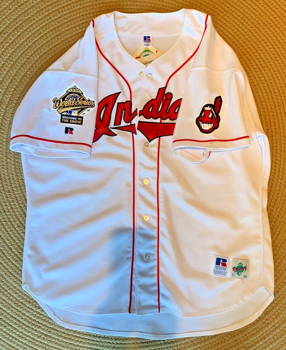 Cleveland indians world series store jersey