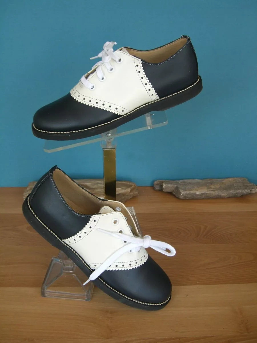 Navy sales saddle shoes