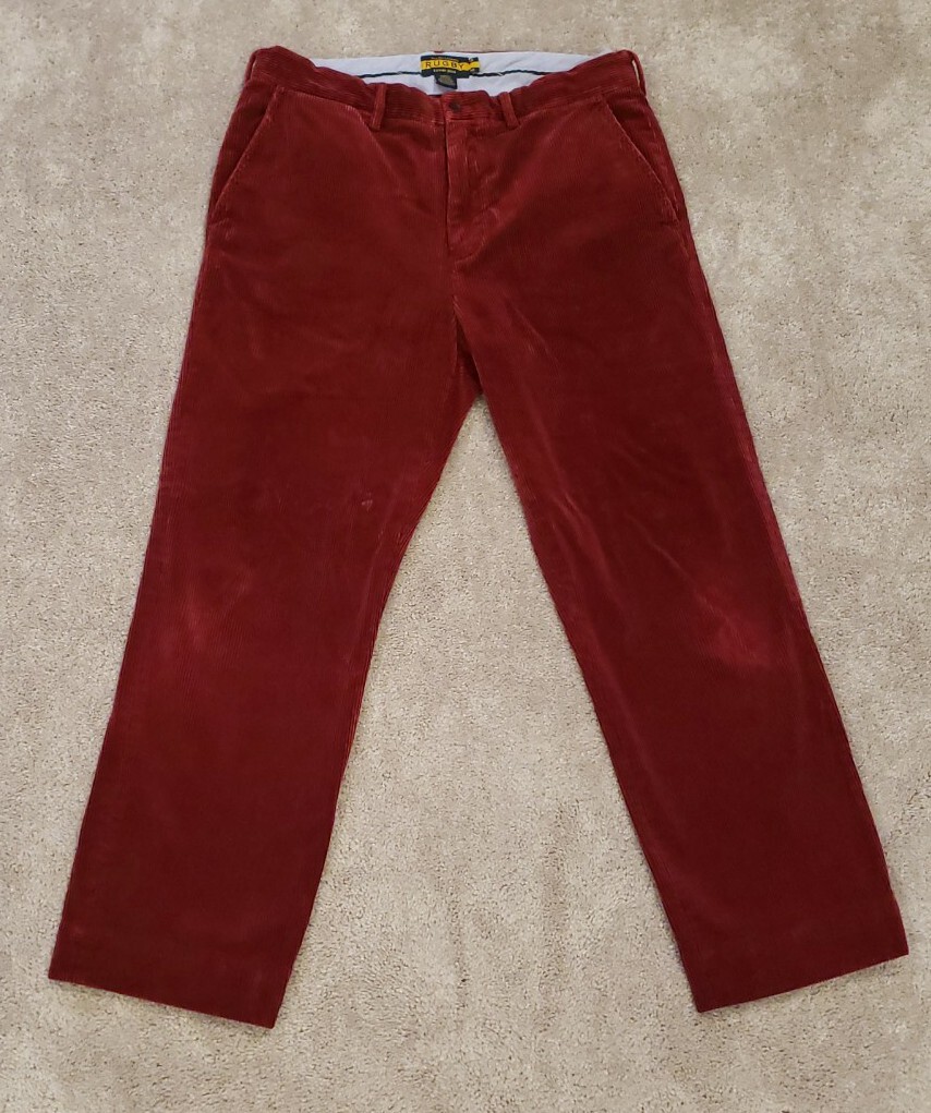 パンツ RALPH LAUREN RUGBY / Corduroy Pants Ralph Lauren Rugby Corduroy Pants Duck Pattern W30 L32