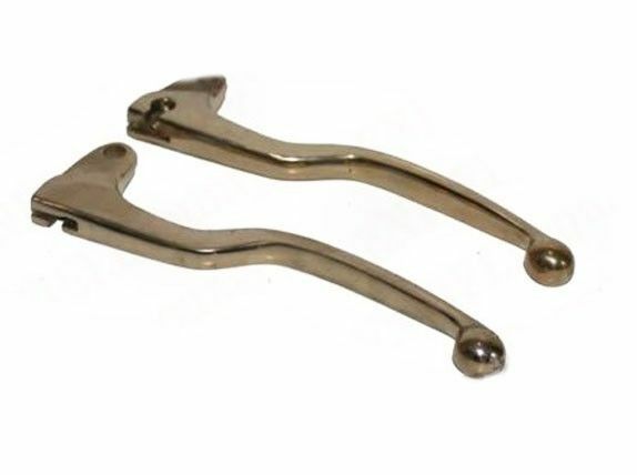 Passt FüR Royal Enfield Kupplungsbremshebel Messing Goldene OberfläChe S2U-image