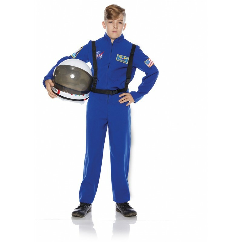 Underwraps Astronauta Traje de Vuelo NASA Azul Niños Disfraz de Halloween 25723