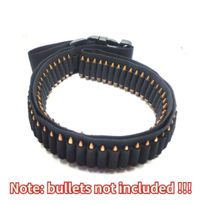 100 Shells .22LR 10/22 Ammo Belt Shell Holder Rifle Bullet Cartridge