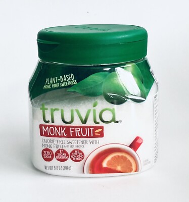 Truvia Monk Fruit Spoonable Plant-based Sugar Substitute - 9.8 oz. Exp. 07/2028