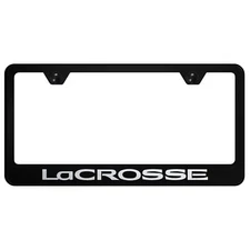 Buick LaCrosse Laser Etched Logo Stainless Steel License Plate Frame
