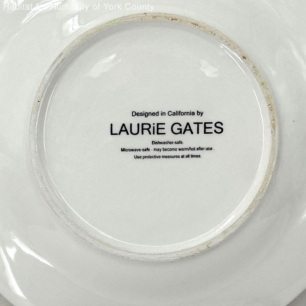Laurie Gates Ware Ceramic Side Plate Designed In California