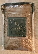 HTF RALPH LAUREN DONCASTER KING SHAM(1) ~ CAMEL