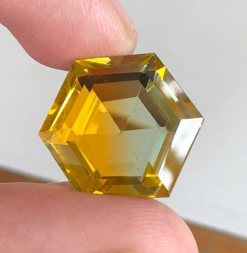 Tormalina 20,00 cts bi colore, alta qualità bi colore tormalina pietra preziosa sciolta - Foto 4 di 5