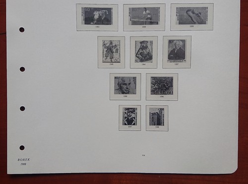 Hoja preimpresa República Federal de Alemania Borek 1988 p. 116 Juegos Olímpicos - Imagen 3 de 6