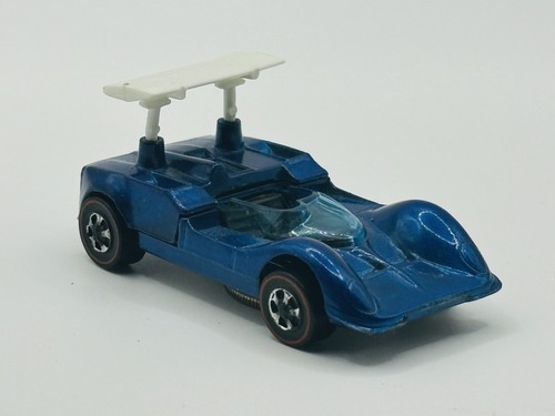 Hot Wheels Redline Grand Prix Chapparal Blue HK Original Wing! - Picture 4 of 5