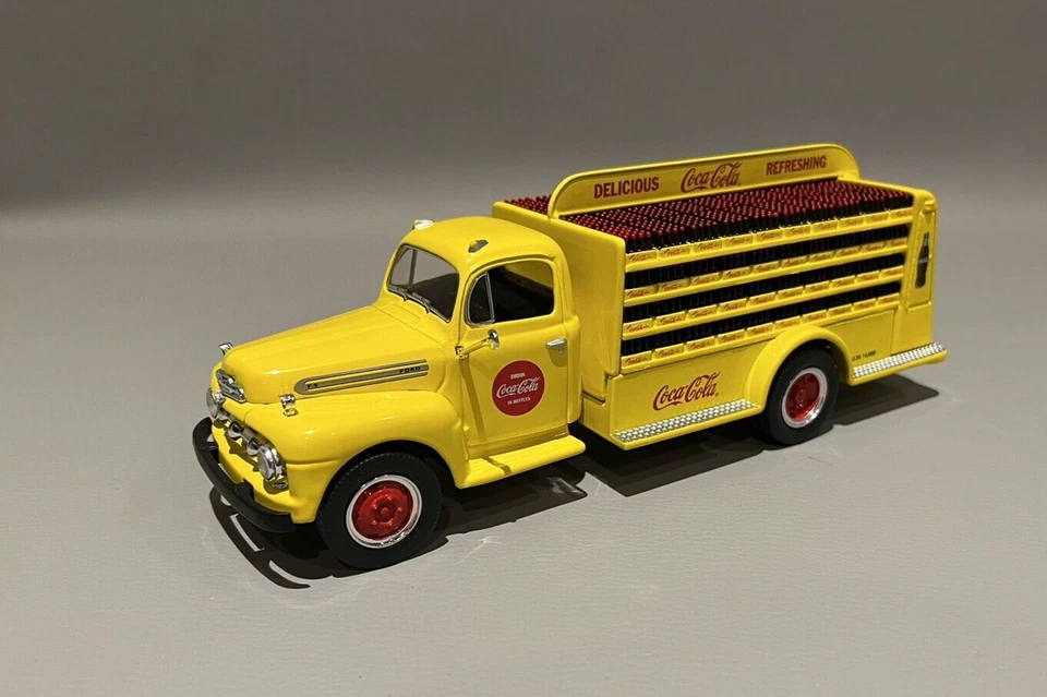 Coca-Cola 1951 Ford Bottler's Truck 1:34 Die Cast Metal Replica - First Gear - Image 4 of 4