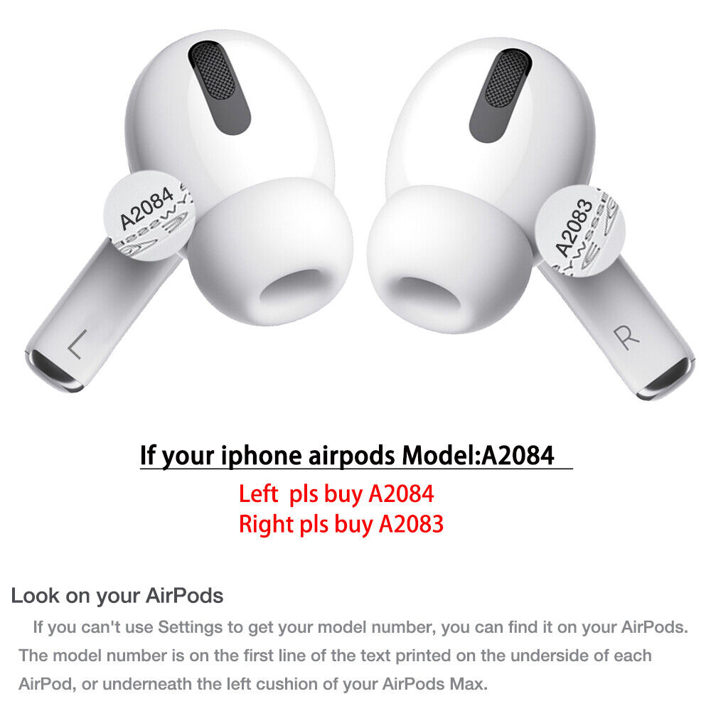 For Apple Airpods Pro A2083 Bluetooth Right Side R Replacement Earbuds For Apple Airpods Pro A2083 Bluetooth Right Side R Replacement Earbuds