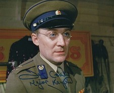 DERMOT CROWLEY signed autograph 20x25cm JAMES BOND in person autograph COA