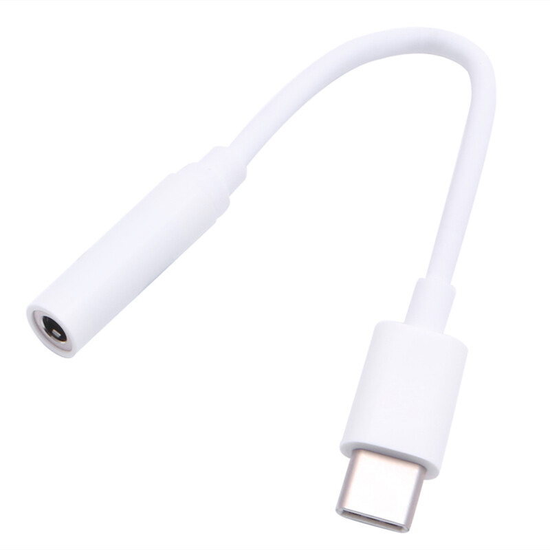 USB 3.1 Type C Male To 3.5mm Female Earphone AUX Converter Adapter Cable