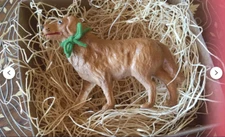 New Dresden Paper Golden Retriever Dog Christmas Ornament Tree Decoration