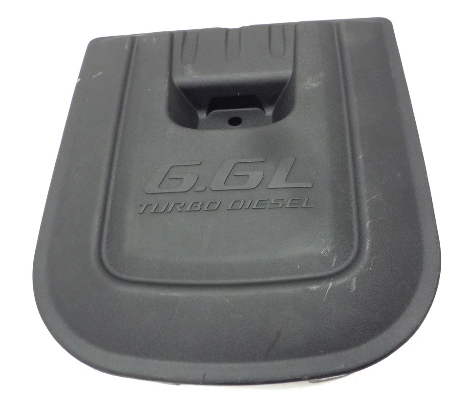Cubierta de motor diésel Duramax 2011-14 OEM 6,6 L Silverado 2500HD GMC Sierra 2500HD Foto 3 de 4