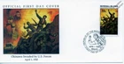1945 WWII USMC US MARINES INVADE OKINAWA Japan Stamp FDC