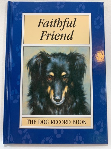 The Dog Record Book Faithful Friend Four Seasons Publishing Hardcover Journal - Picture 8 of 8