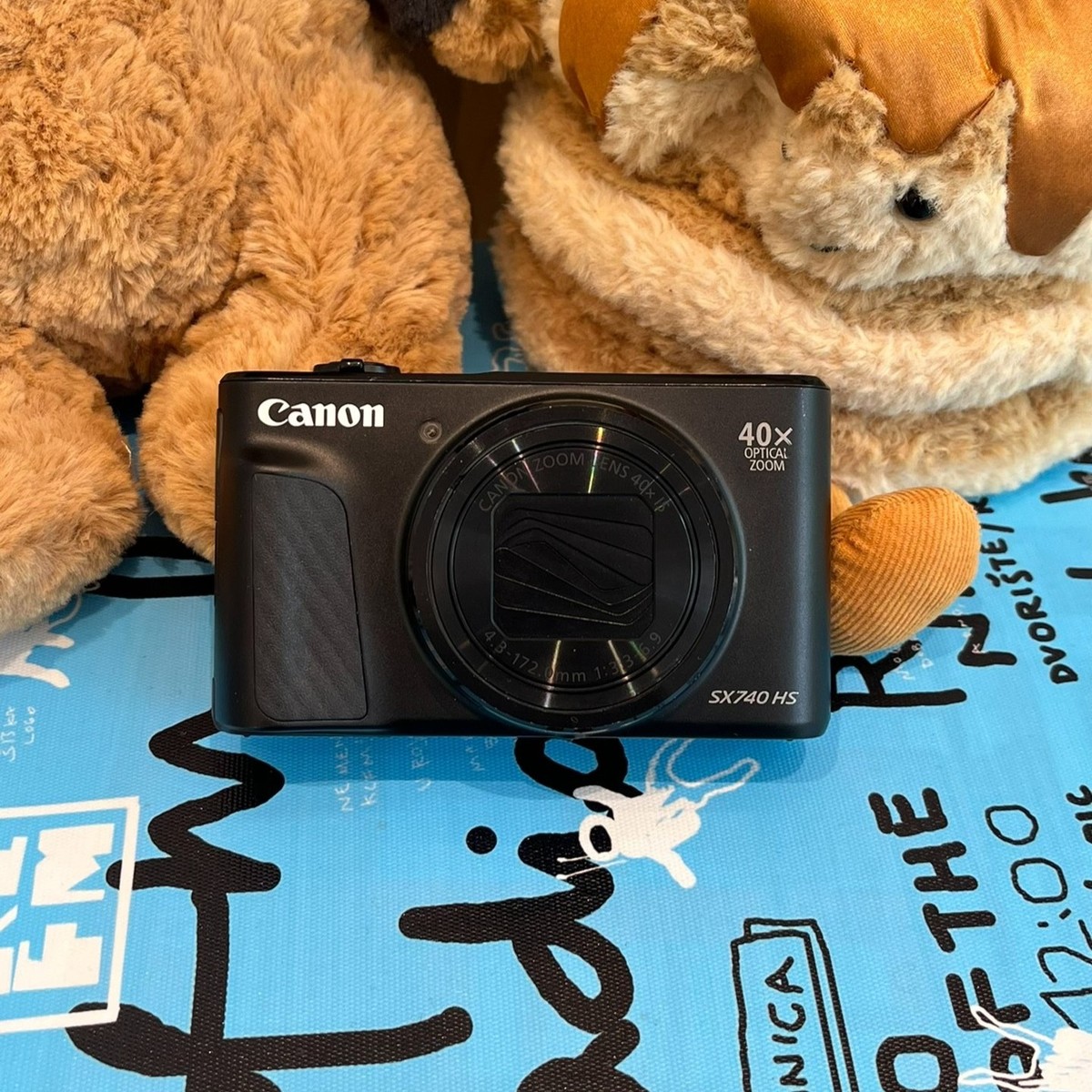 Canon PowerShot SX740 HS Black 20.3MP 4K WiFi Compact Camera 40x
