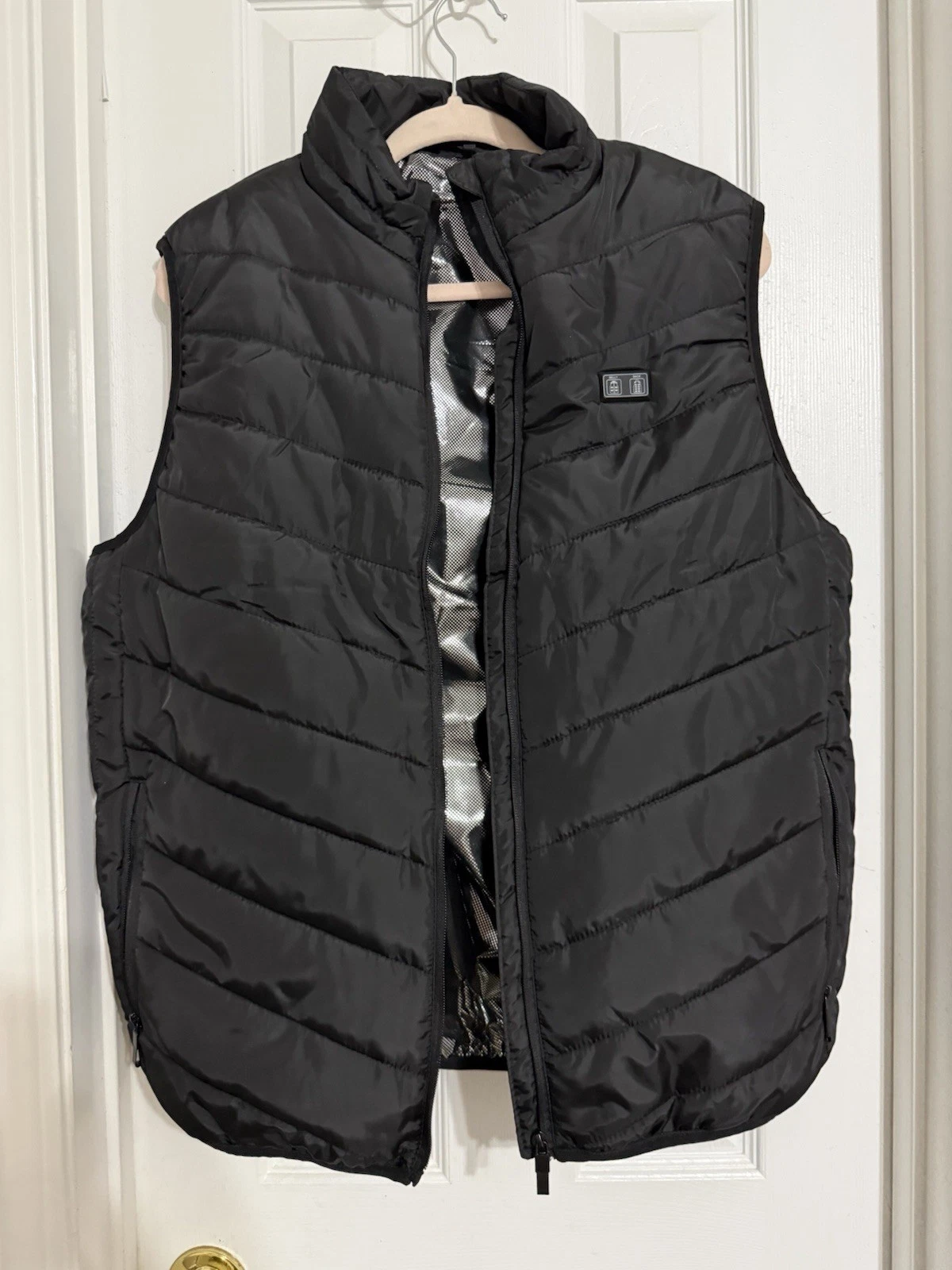 Vest With USB Temperature Control And Heating Zones Winter Fal Black Size L