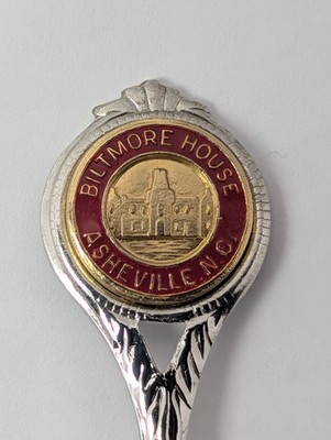 Biltmore House Asheville Vintage Souvenir  Spoon Collectible