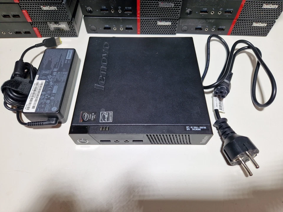Lenovo ThinkCentre M93p Tiny i5 8Gb 500GB HDD WiFi Bt Win10Pro-Lizenz inkl.Netz