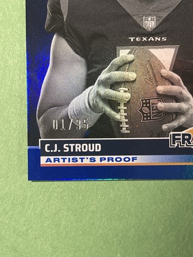 2024 Score C.J. Prueba de artista STROUD The Franchise #1/35 - Imagen 3 de 5